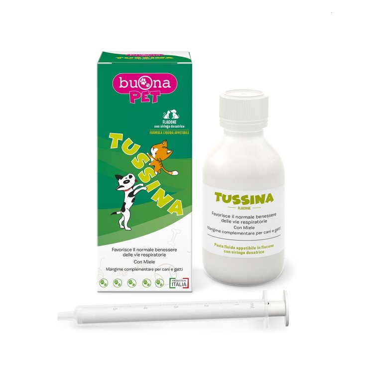 Tussina Buonapet 100g Botella Con Jeringa