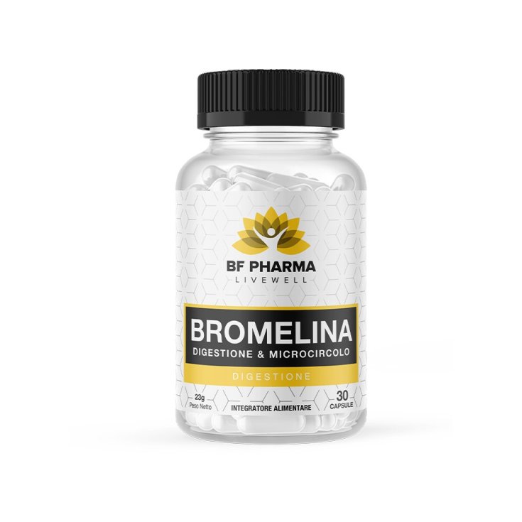 Bromelina BF Pharma 30 Cápsulas