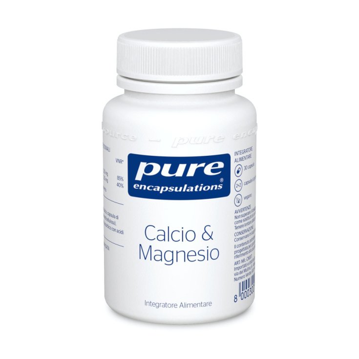 Pure Encapsulations® Calcio y Magnesio 30 Cápsulas