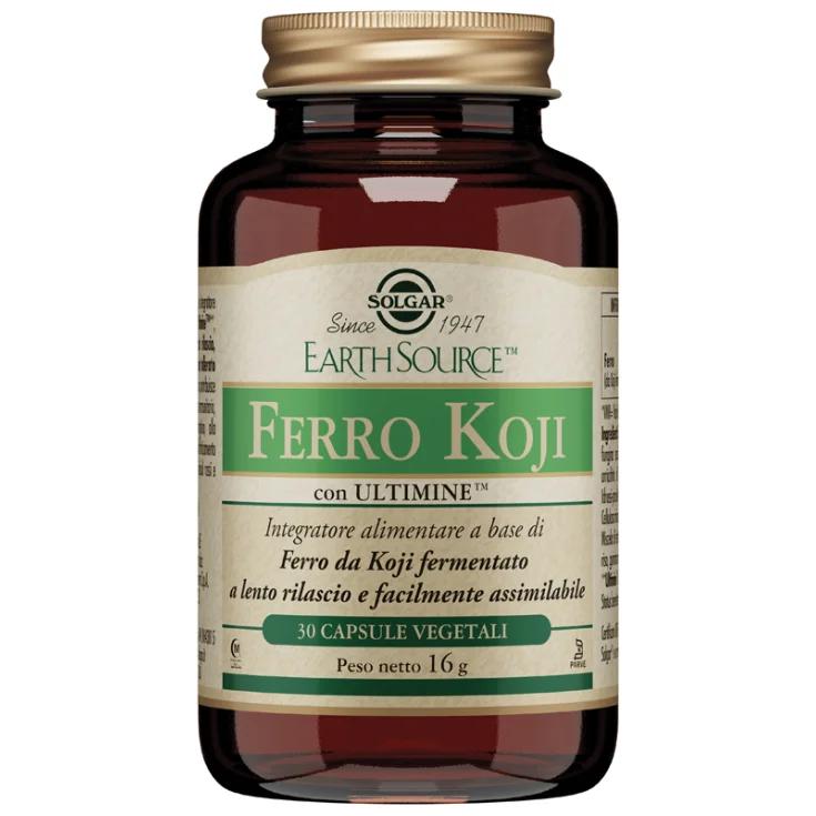 Koji Solgar Hierro 30 Cápsulas Vegetarianas