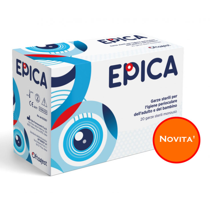 Epica® Higiene Periocular Oftagest 20 Piezas