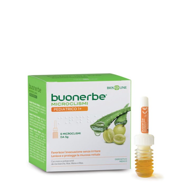 Buonerbe® Pediatric Microenemas 1+ BiosLine 6x5g