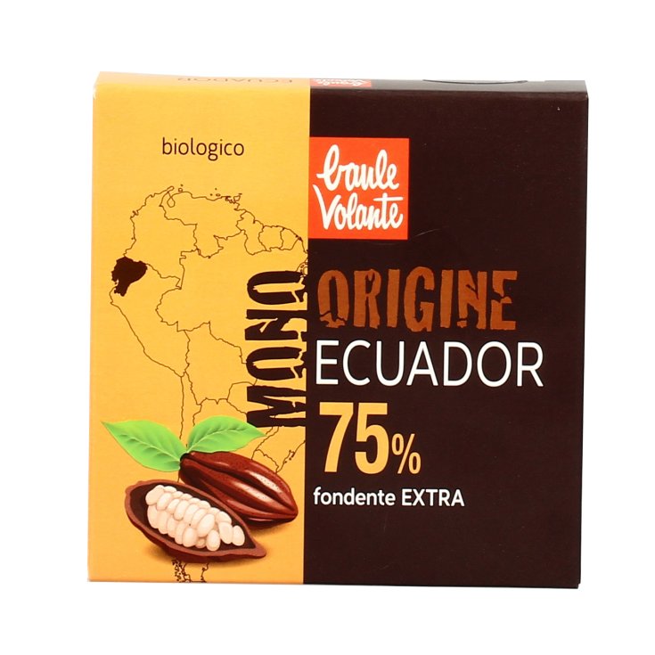 Chocolate Extra Negro 75% Baule Volante 60g