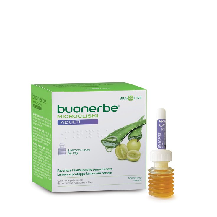 Buonerbe Microenemas BiosLine 6x10g