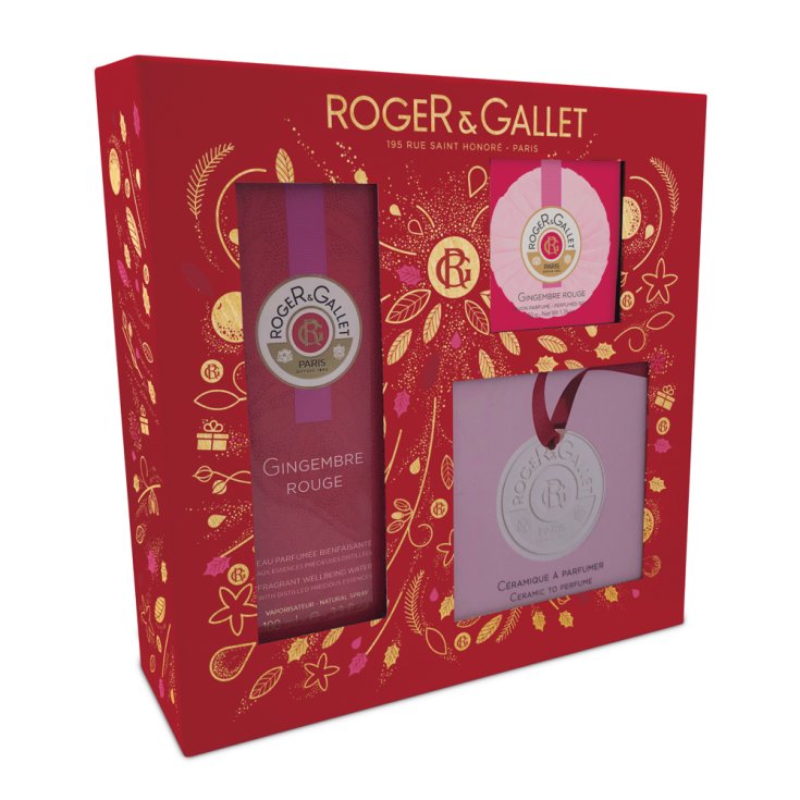 Gingembre Rouge Roger & Gallet Coffret