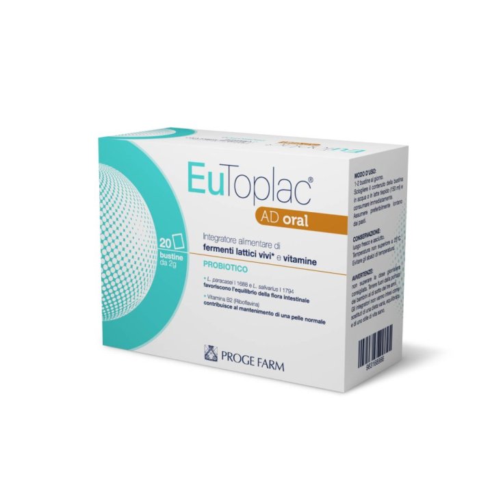 EuToplac AD Oral Proge Farm 20 Sobres