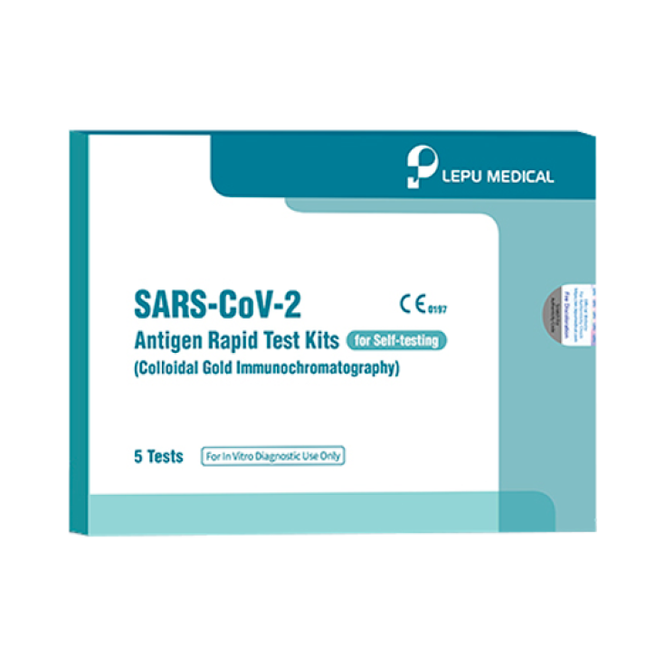 SARS-COV-2 AG PRUEBA RÁPIDA UP - Prueba de antígeno médico LEPU