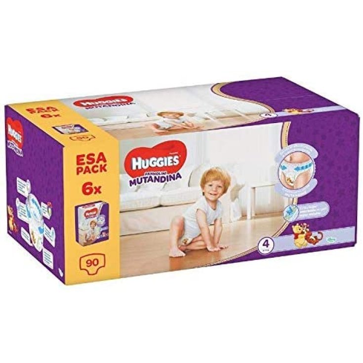 Pañales Braguitas Talla 4 Huggies 90 Piezas