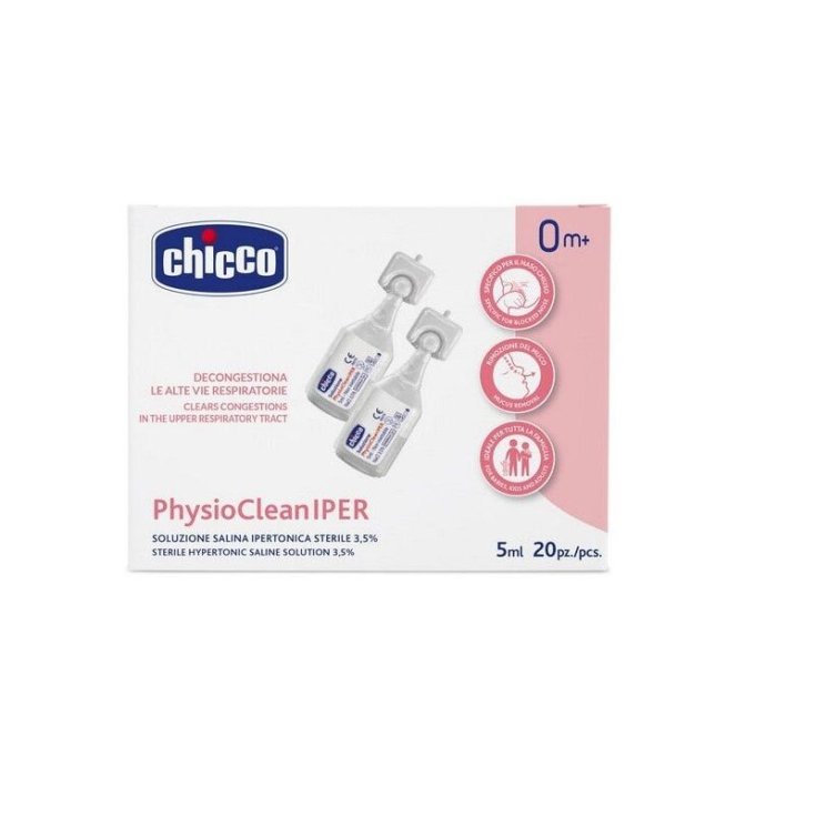 Hipertónico PhysioCleanIper Chicco solución 20x5ml