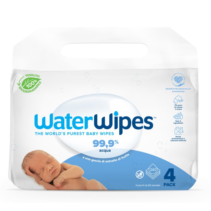 WaterWipes Toallitas Húmedas 240 Piezas