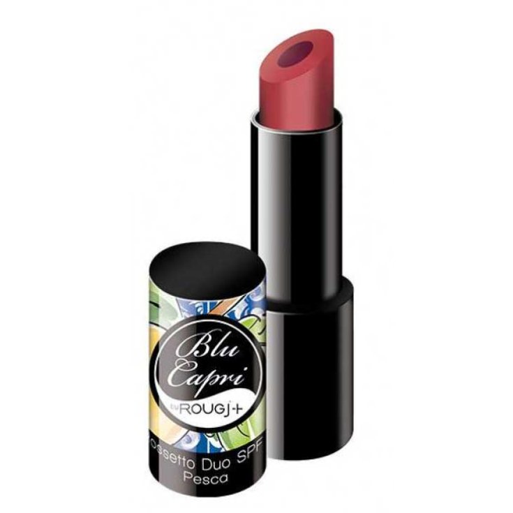 DÚO DE LÁPIZ LABIAL AZUL CAPRI PEACH ROUGJ