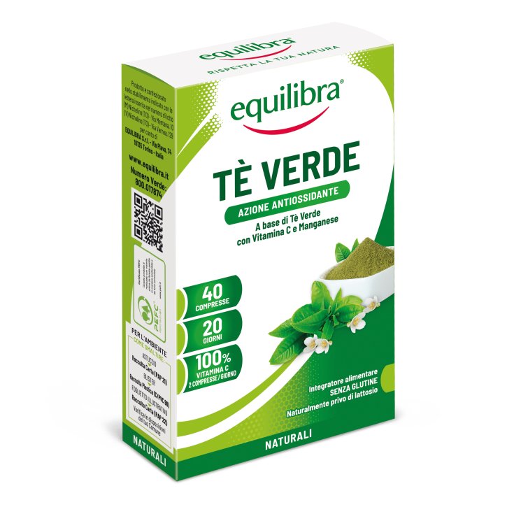 Equilibra® Té Verde 40 Comprimidos