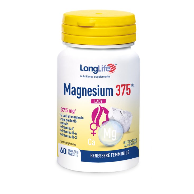 Magnesio LADY 375 LongLife 60 Comprimidos recubiertos