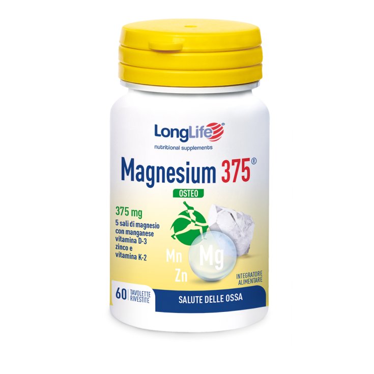 Magnesio 375 OSTEO LongLife 60 Comprimidos recubiertos