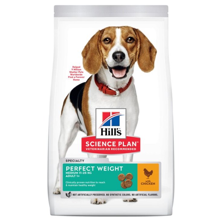 Hill's SP Perfect Weight Adult Pollo Mediano 12Kg