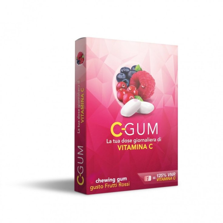 C-GUM Frutti Rosi 18 Chicles