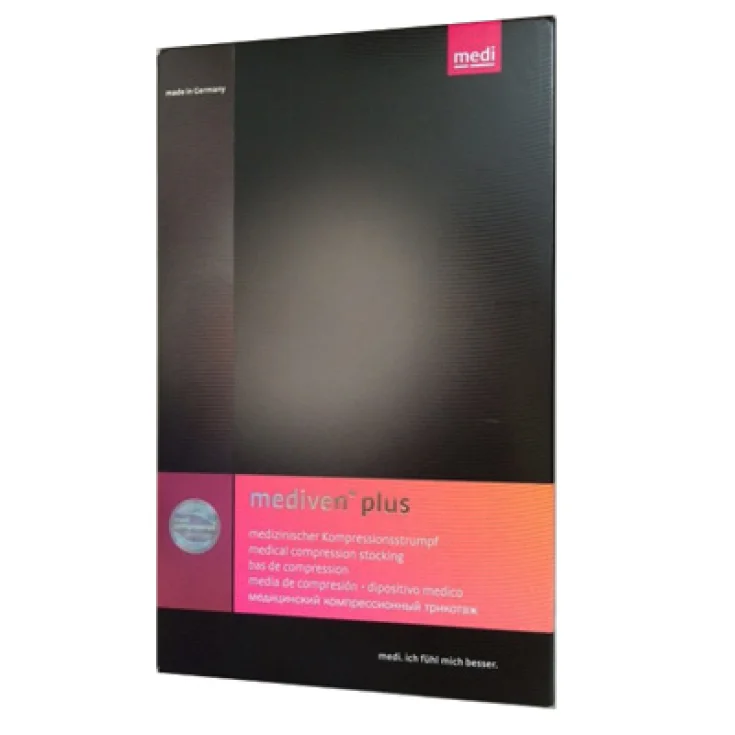 Medias Mediven Plus K1 Negras Talla 4 Larga (109)