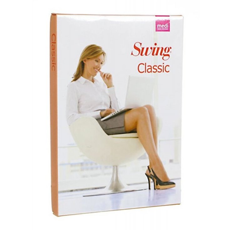 Swing Classic 18mmHg MEDI Negro Hold Ups Talla 5