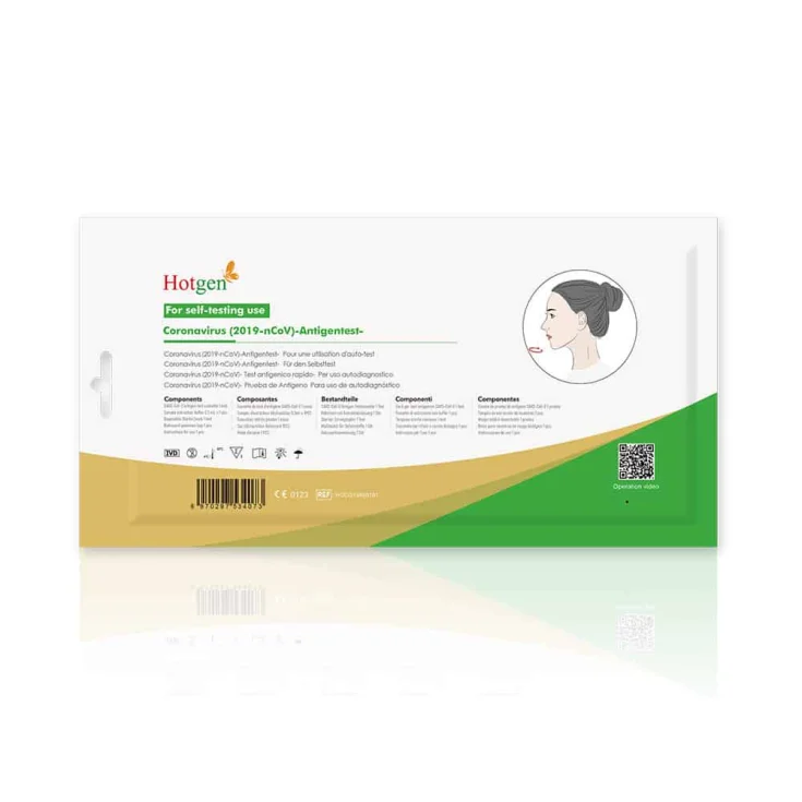 Coronavirus (2019-nCov) Antigentest HotGen 1 pieza - Prueba rápida Covid