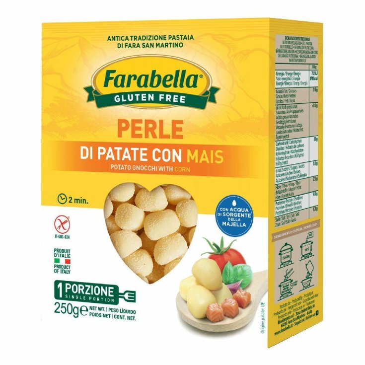 Perlas De Papa Con Maíz Farabella 250g