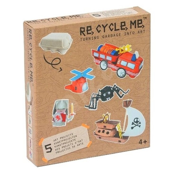 Caja de Huevos Boy ReCycleMe 1 Pieza