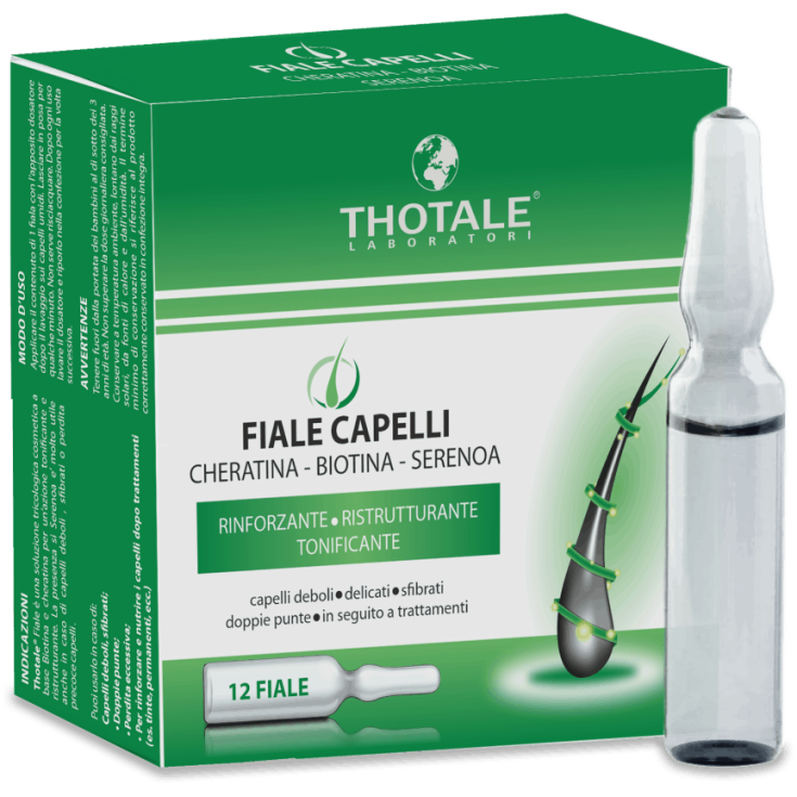 Thotale Cabello Ampollas 12 Ampollas