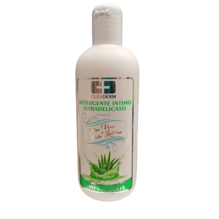 Aloe CuraDerm Limpiador Íntimo Ultra-Delicado 250ml