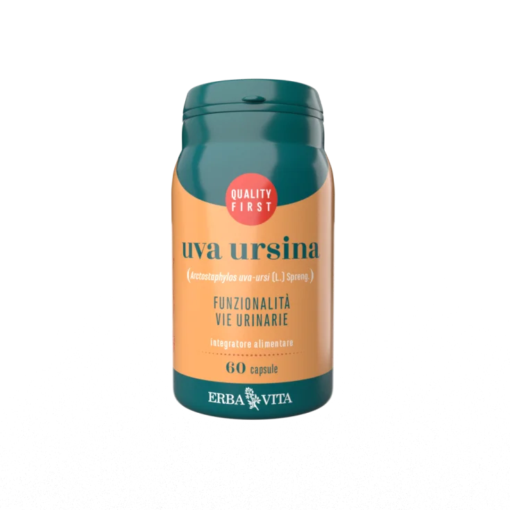 Uva Ursina Erba Vita 60 Cápsulas