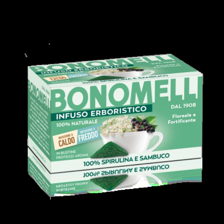 Espirulina Y Saúco Bonomelli 32g