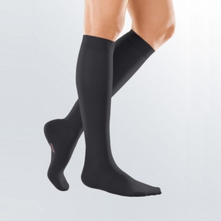 Medias Hasta La Rodilla Kl1 Negro 185 Mediven Elegance 1 Par