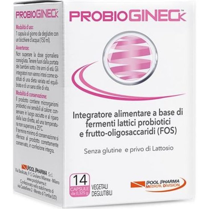 Probiogineck Pool Pharma 14 Cápsulas