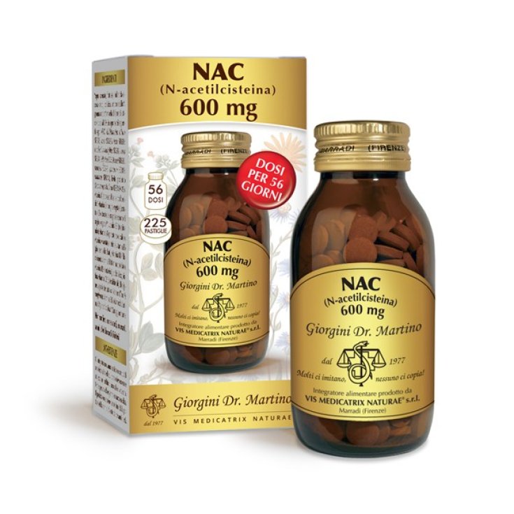 Nac 600mg Dr. Giorgini 225 Comprimidos