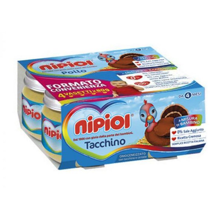 PAVO HOMOGENEIZADO NIPIOL® 4X80G