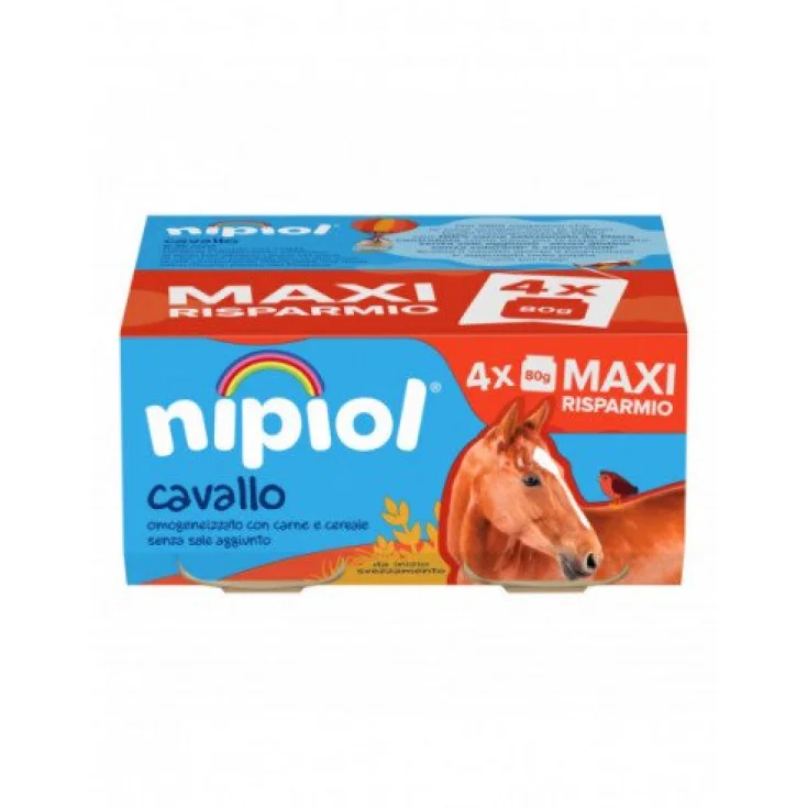 CABALLO HOMOGENEIZADO NIPIOL® 4X80G