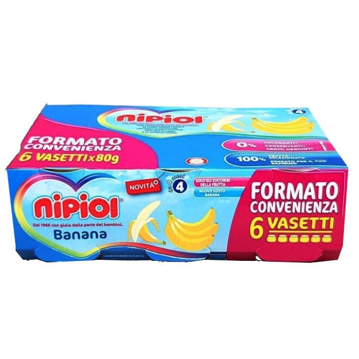 Nipiol® Plátano Homogeneizado 6X80g