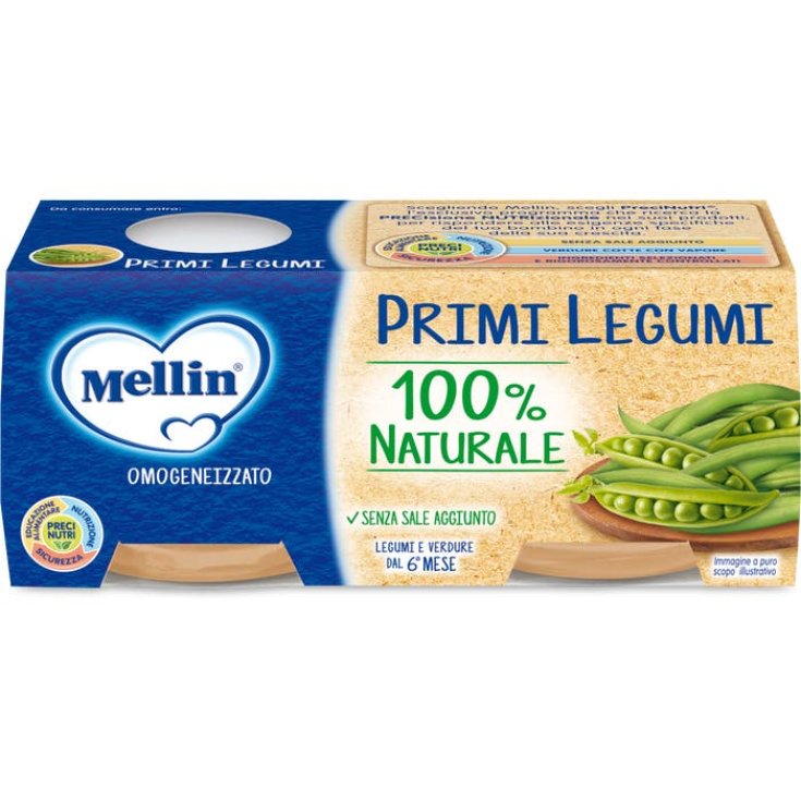 PRIMERAS LEGUMBRES HOMOGENEIZADAS MELLIN® 4X80G