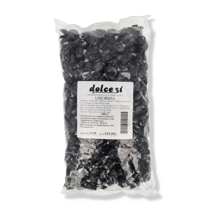 Caramelos De Regaliz DolceSì 1000g
