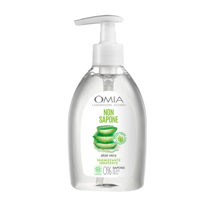 SIN JABON ALOE VERA MANOS/CARA OMIA 300ml