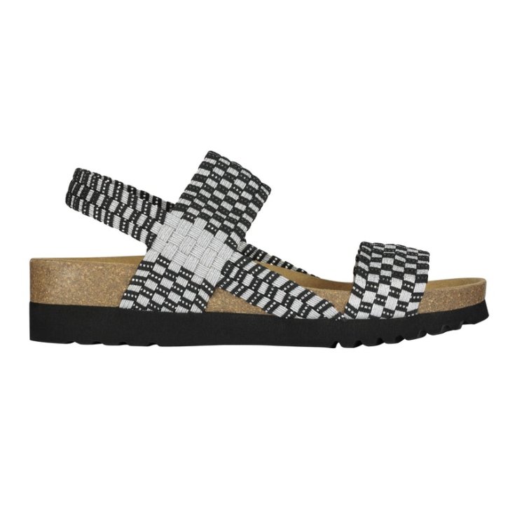 SANDALIA KAORY NEGRO / PLATA N35 Dr. Scholl's®