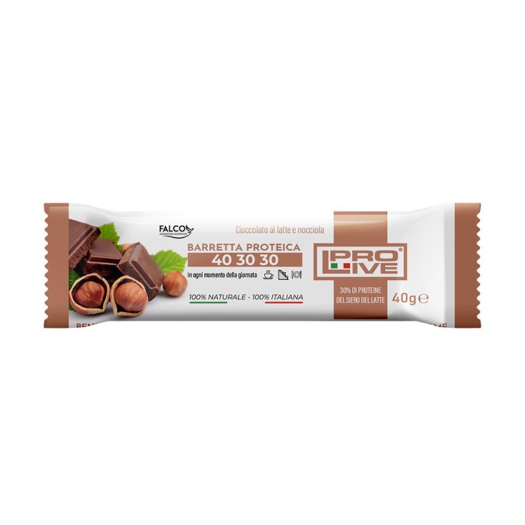 PROLIVE® 40 30 30 BARRA CHOCOLATE / AVELLANA 40g