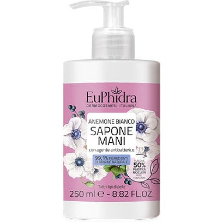 Euphidra White Anemone Jabón Líquido de Manos 250ml