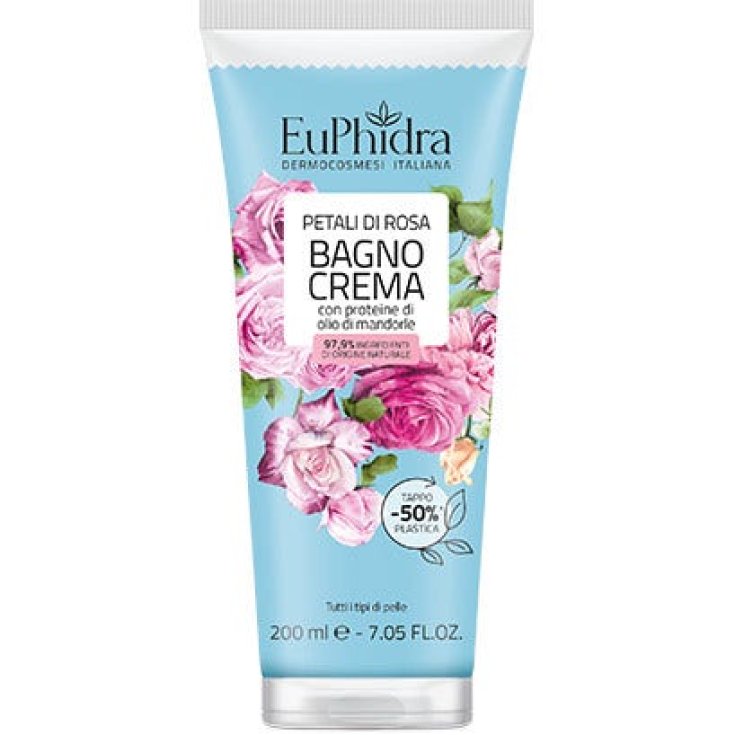 Euphidra Baño Crema Pétalos de Rosa 200ml