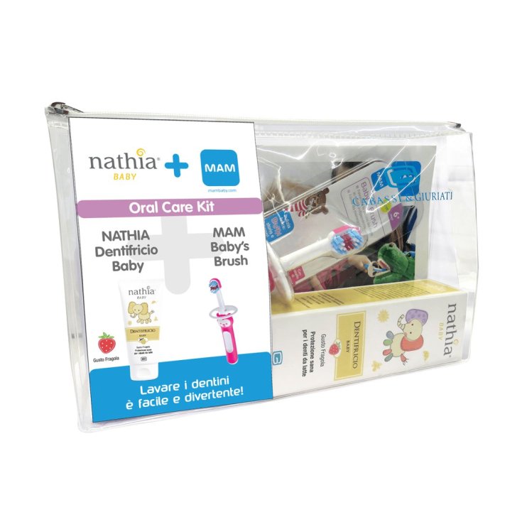 Kit Cuidado Bucal Masculino Nathia Baby + Mam 1+1 Piezas