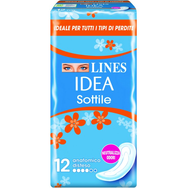 Líneas Idea Slim Anatomic 12 Absorbentes