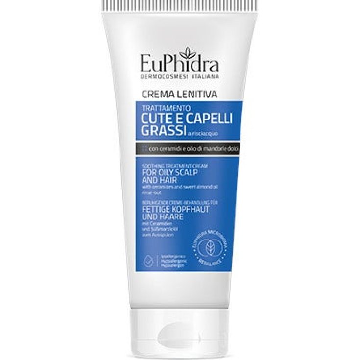 Euphidra Crema Calmante Cuero Cabelludo / Cabello Graso 200ml