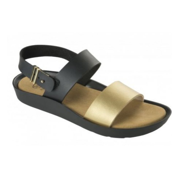 MAMORE Sandalia Mujer NEGRO / ORO N40 Dr. Scholl's®