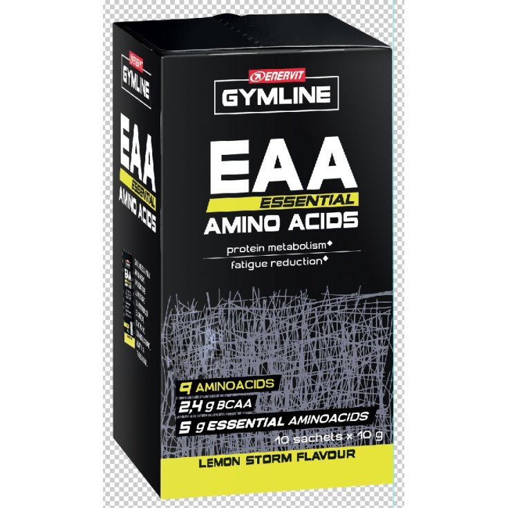 Gymline EAA Aminoácido Esencial Limón Enervit 10x10g