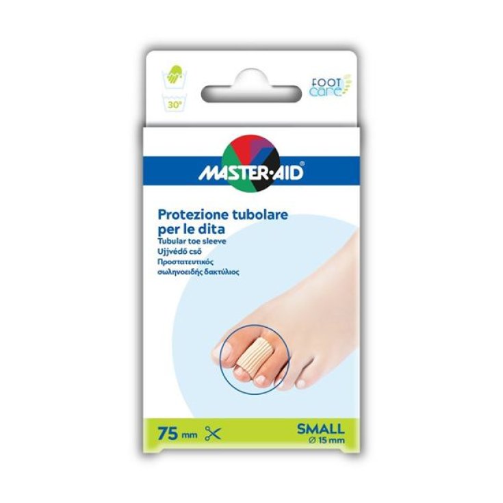 Cuidado de los pies Master-Aid® Protección para los dedos recortada de 15 cm Talla S