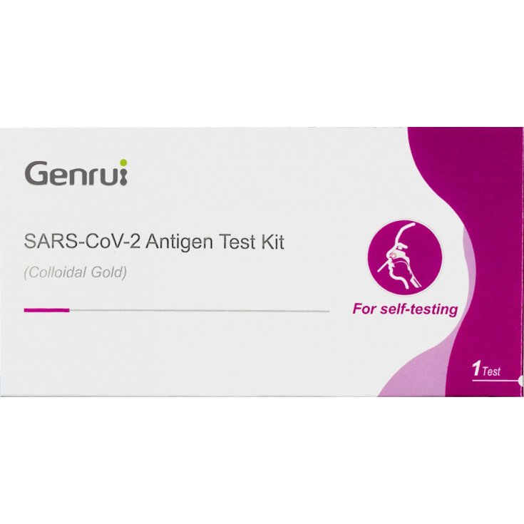 Kit de prueba de antígeno GenRui SARS-CoV-2 AUTOTEST 1 kit