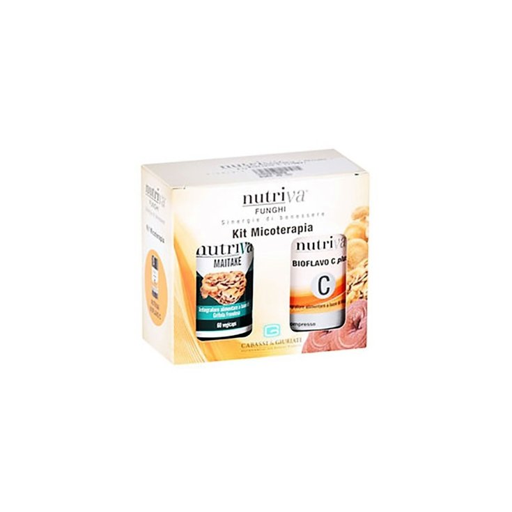 Kit Nutrido Micoterapia Maitake + Bioflavo C Plus Cabassi & Giuriati 2x60 Comprimidos